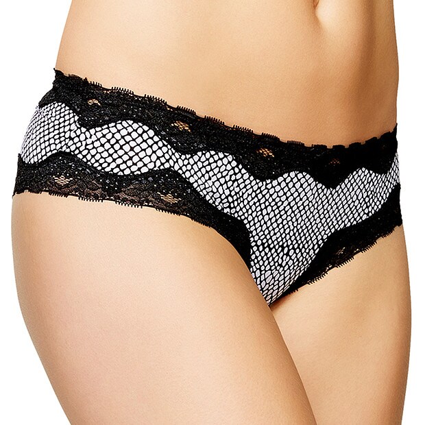 Microfibre Cheeky Cut Bikini Briefs - Black Microfibre Cheeky Cut Bikini Briefs - Black