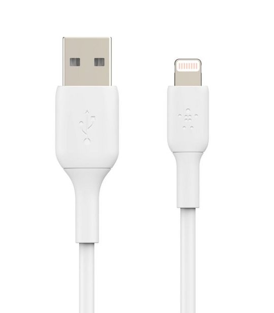Belkin Boost Charge Lightning to USB-A Cable - 1m White