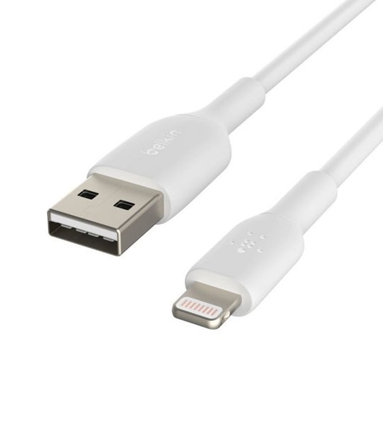 Belkin Boost Charge Lightning to USB-A Cable - 1m White