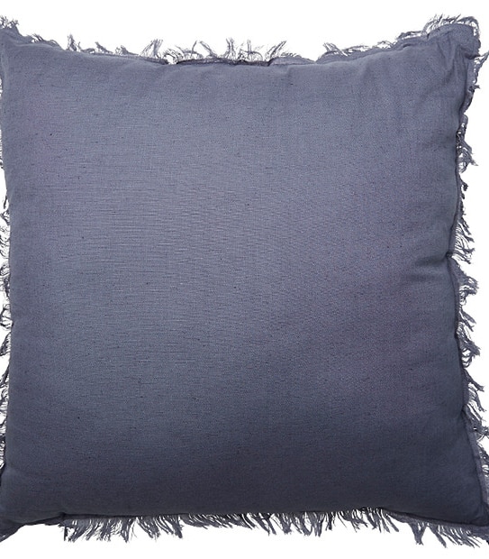 Coast Freyed Indigo Cushion 50cm