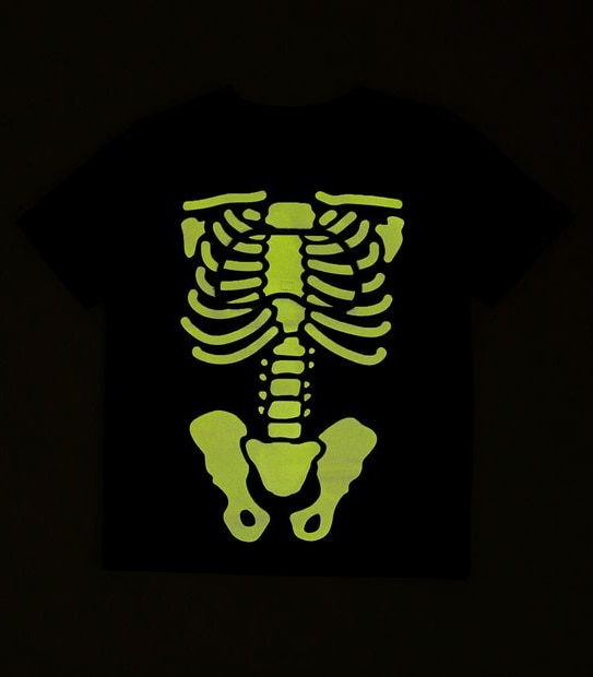 Glow-In-The-Dark Novelty Halloween T-shirt
