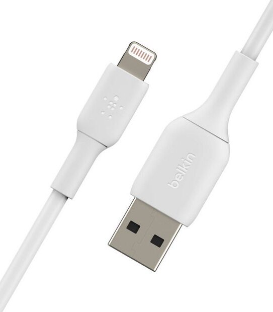 Belkin Boost Charge Lightning to USB-A Cable - 2m White