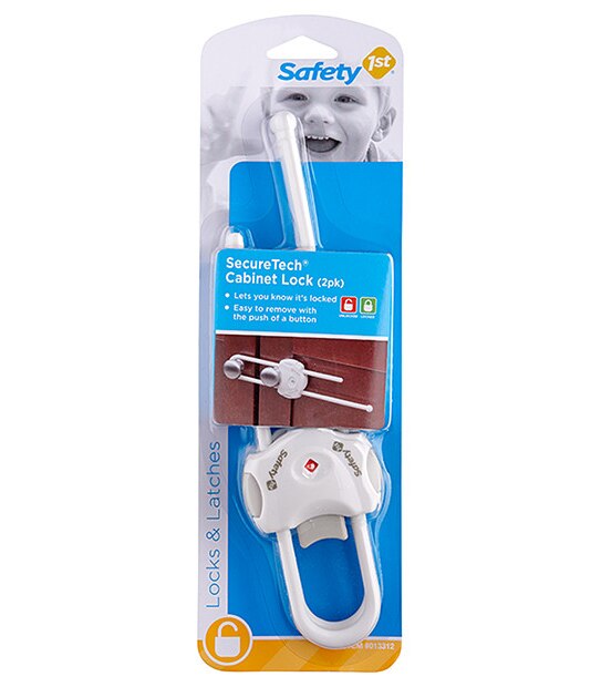 Safety 1st 2 Pack Secure Tech Cabinet Locks