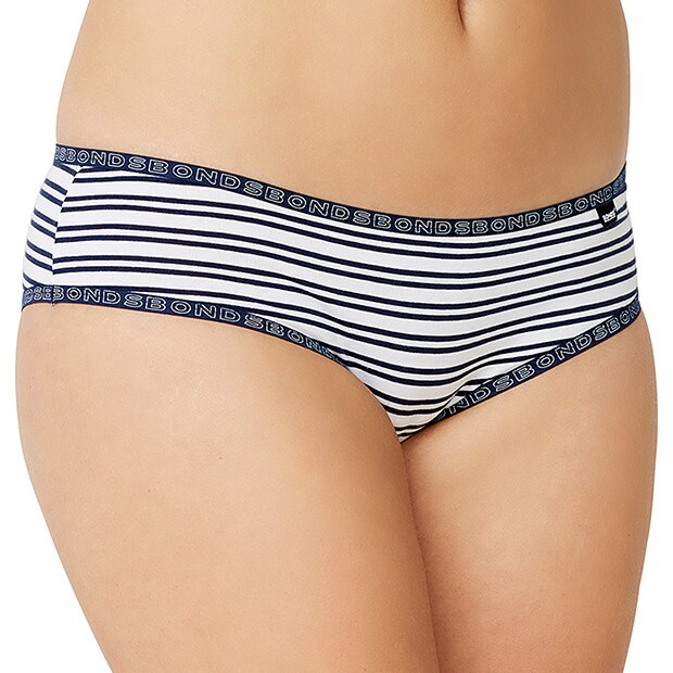 Bonds Hot Shortie - Blue/White Bonds Hot Shortie - Blue/White