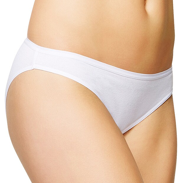 Bikini Briefs - White Bikini Briefs - White