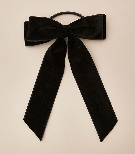 Velvet Bow Elastic