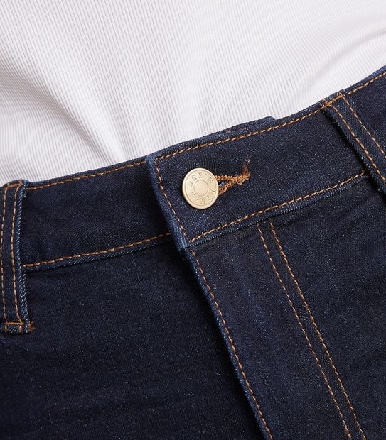 Classic Roll Cuff Denim Shorts