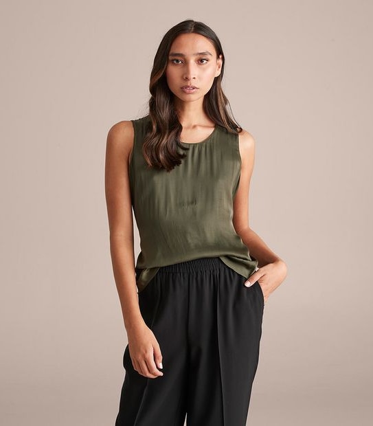 Preview Washer Satin Tank Top