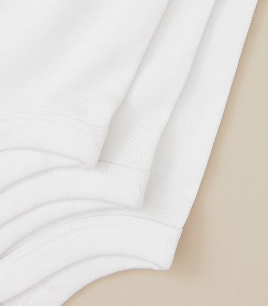 Baby Organic Cotton 3 Pack Sleeveless Bodysuits