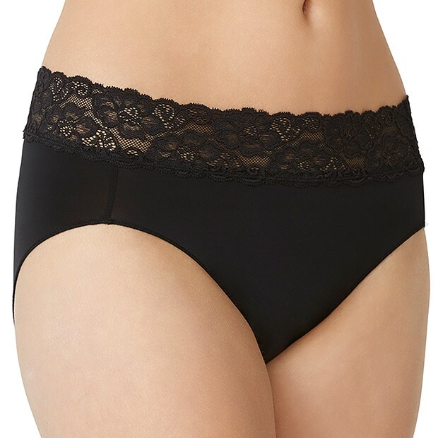 Microfibre No Ride Up High Cut Briefs - Black Microfibre No Ride Up High Cut Briefs - Black