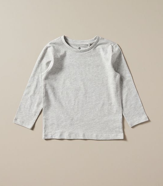 Organic Cotton Long Sleeve Tops 2 Pack
