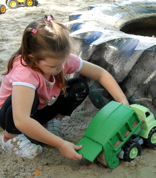 Green Toys Recycling Truck