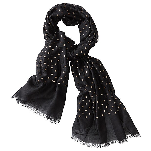 Metallic Spot Scarf Metallic Spot Scarf