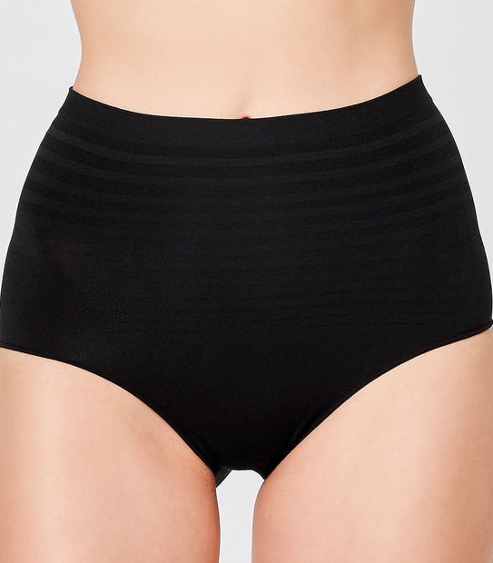 2 Pack Seamfree Full Briefs - Black