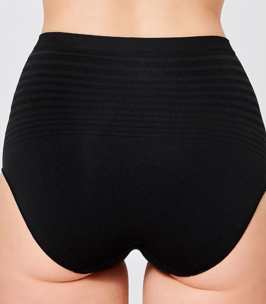 2 Pack Seamfree Full Briefs - Black