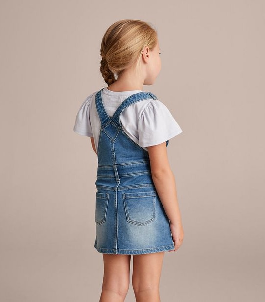 Wonder Denim Pinafore