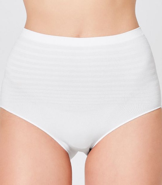 2 Pack Seamfree Full Briefs - White