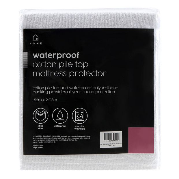 target mattress protector cot