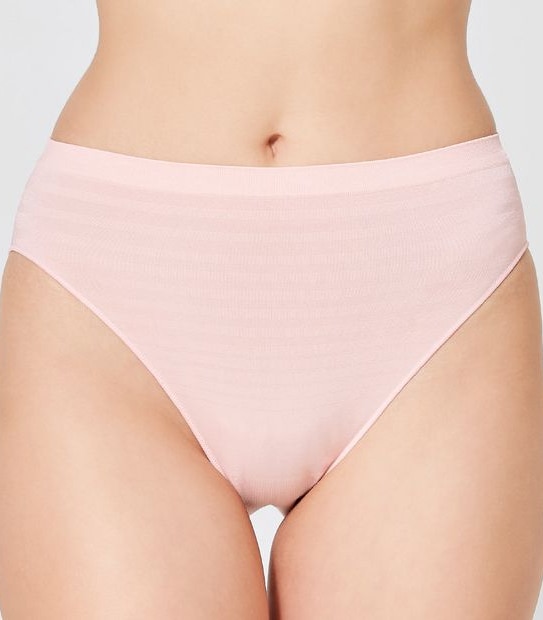 2 Pack Matte and Shine High Cut Briefs