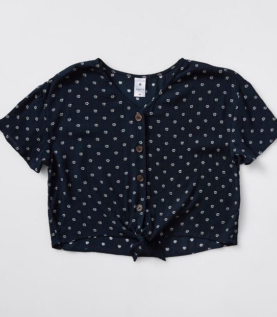 Daisy Shirt - Navy