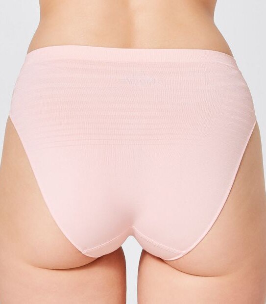 2 Pack Matte and Shine High Cut Briefs