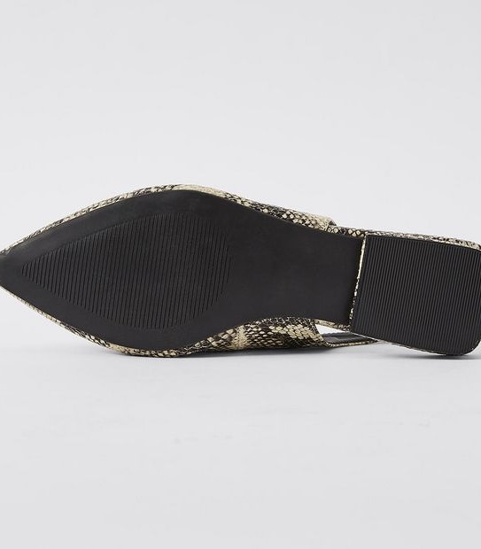 Fairfield Sling Back Dress Flats - Snake Print