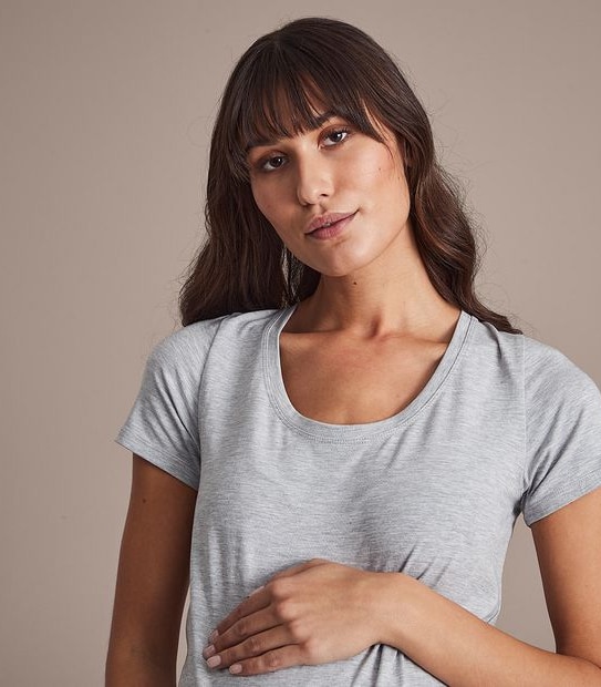 Maternity Organic Cotton T-Shirt 