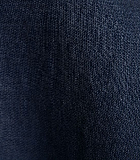 European Linen Maxi Shirt Dress