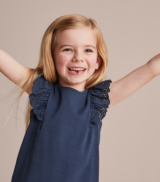 Frill Embroidered Tank
