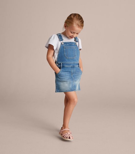 Wonder Denim Pinafore