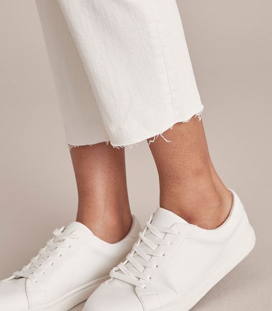 Alexa Straight High Rise Cropped Length Jeans 
