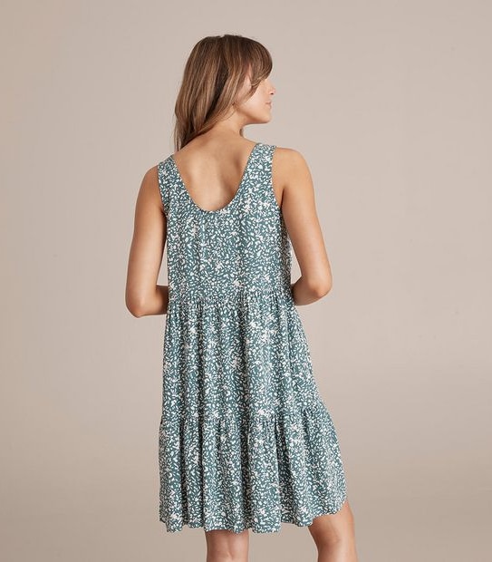 Tiered Mini Dress