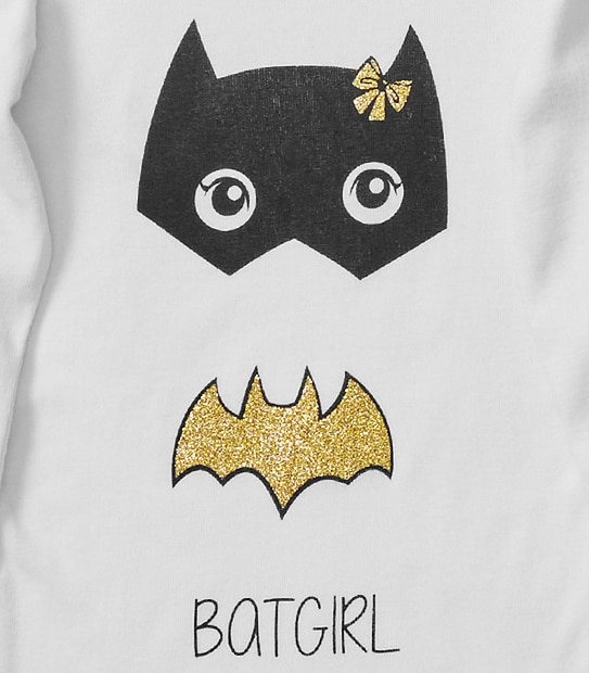 Batgirl Pyjama Set With Cape