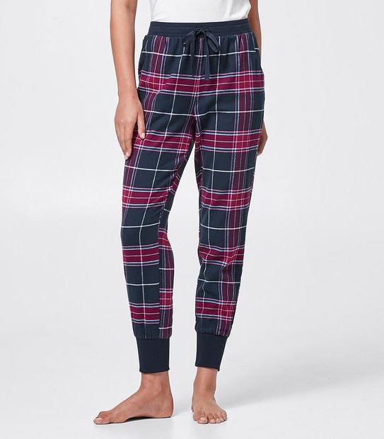Lily Loves Flannelette Sleep Pants - Red/White/Blue