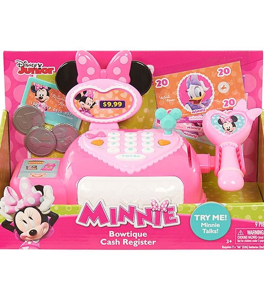 Disney Minnie Mouse Bowtique Cash Register