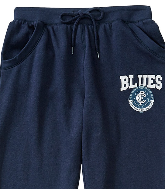 AFL Carlton Blues Youth Trackpants