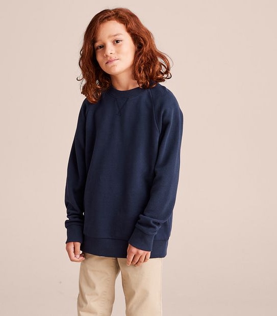 Ribbed Sleeve Jumper
