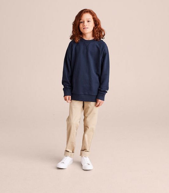 Ribbed Sleeve Jumper
