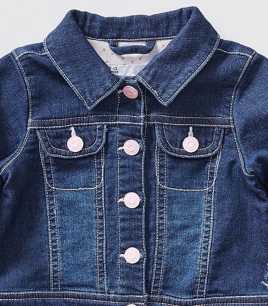 Baby Knit Denim Jacket