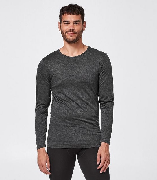Maxx Heat Innovation Thermal Long Sleeve Top - Charcoal