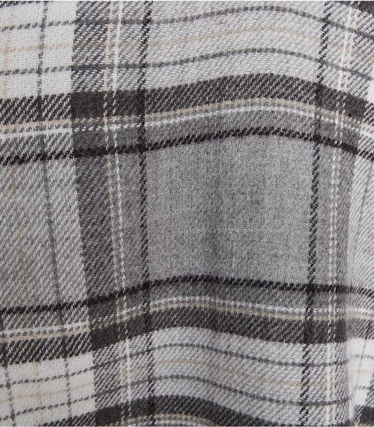 Wrap - Check Grey