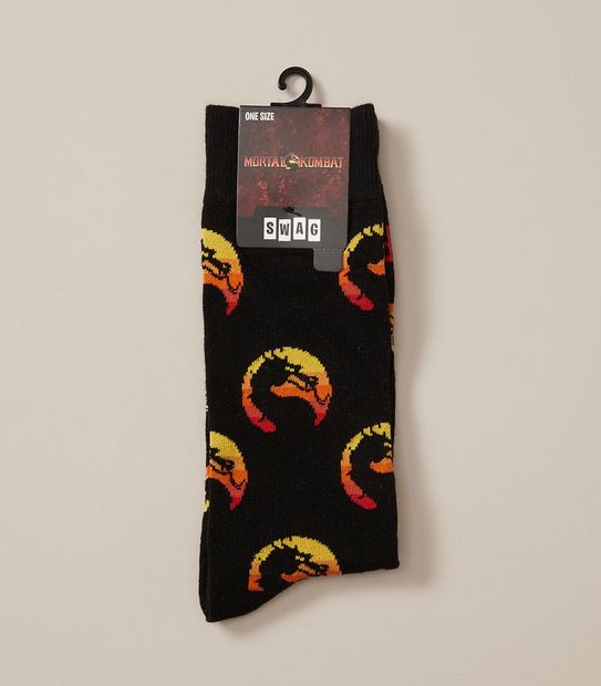 Swag Licensed Crew Socks - Mortal Kombat