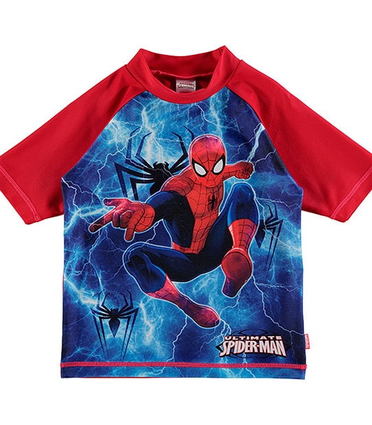 Boys' Spider-Man Short Sleeve Rash Vest