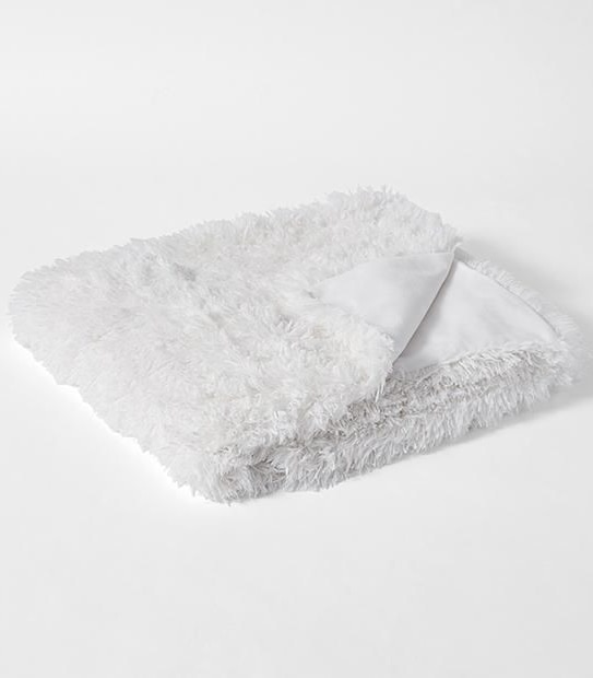 Faux Fur Throw
