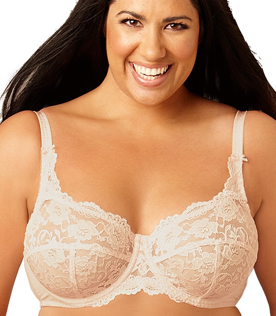 Kirsty Lace Bra - Skin, Sizes 16G-18G