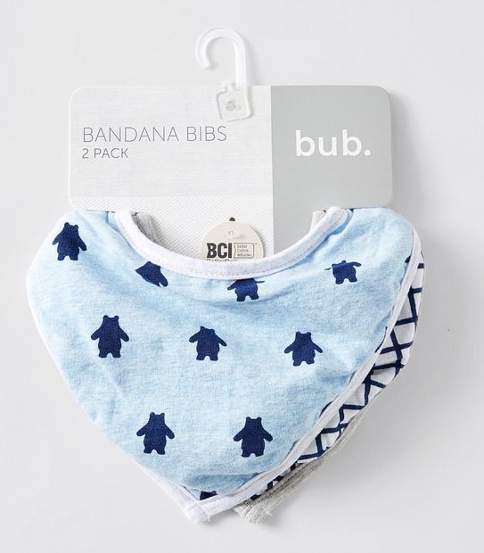 2 Pack Bandana Bibs