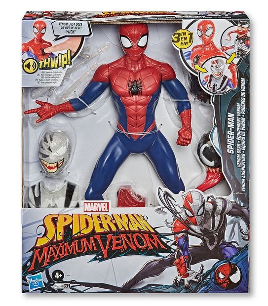 Marvel Spiderman Maximum Venom - Venom Gear 12" Action Figure