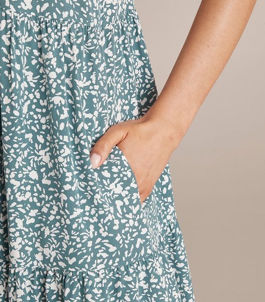 Tiered Mini Dress