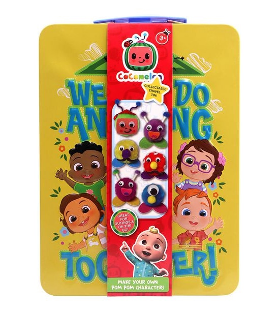 Cocomelon Make Your Own Pom-Pom Characters Kit - We Can Do Anything