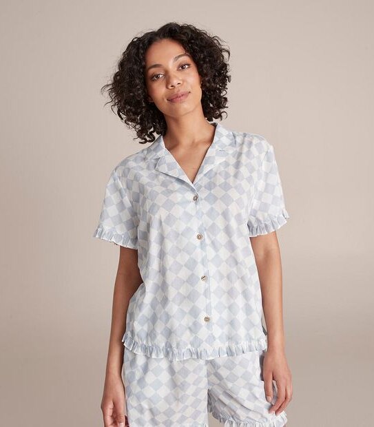 Lily Loves Woven Frill Sleep Set